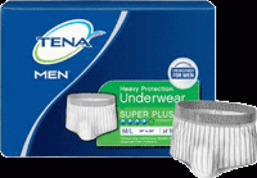 SCA Personal Care Inc TENA® Absorbency Men Protective Underwear 34" to 50" Large, Sterile, Latex-free
