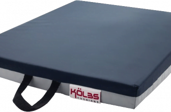 The Kolb's gel supreme cushion is a pressure-reducing wheelchair cushion designed to assist in the prevention and healing of pressure-sore ulcers