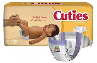 Cuties® Baby Diapers are designed with an ultra-absorbent core for leakage protection and adjustable grip tabs for a more comfortable fit.