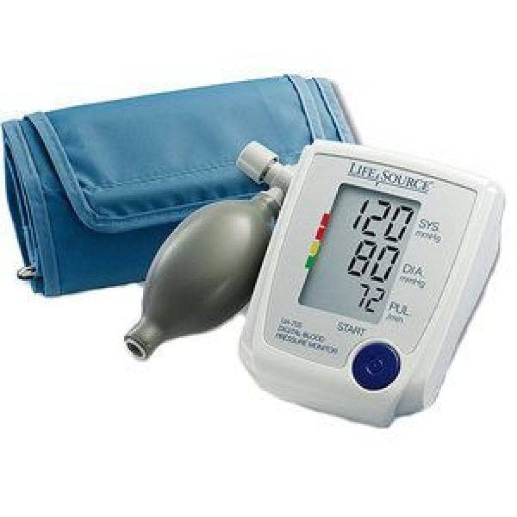One-step Plus Memory Blood Pressure Monitor w/ Small Cuff & AC Adapter