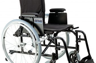 Cougar UltraLight Wheelchair, 18", Swing-away Legs
