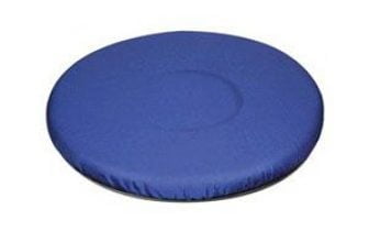 Swivel Ring Memory Foam Cushion, Blue, Case