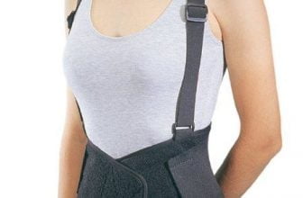 ProCare Industrial Back Support with Suspenders, Medium