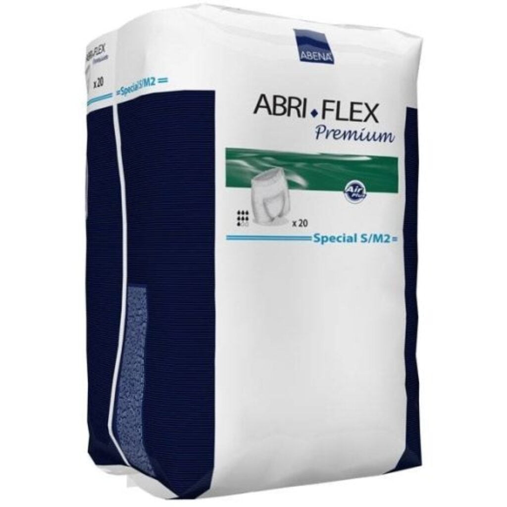 Abena Abri-Flex Special Premium Protective Underwear Medium/Large, 31-1/2" to 53" Waist Size, 1700mL Absorption, Unisex, Latex-Free