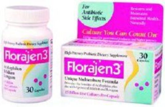 Florajen3® Probiotic Dietary Supplement Refrigerate for maximum freshness and effectiveness Can be stored at room temperature for up to two weeks while traveling and still maintain effectiveness