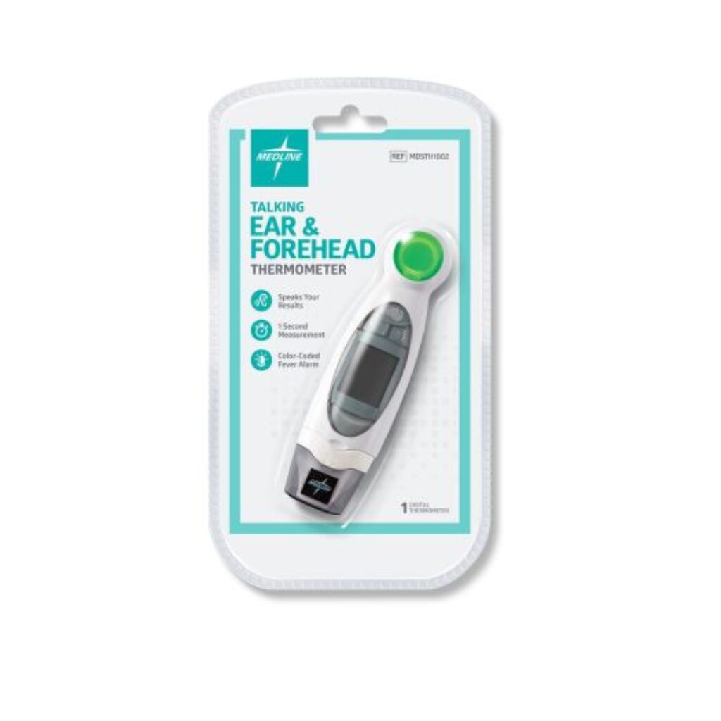 Versatile thermometer developed for accurate, safe and fast human body temperature measurements via the ear and forehead