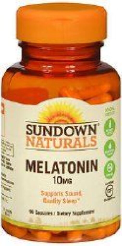 Sundown Naturals Melatonin Supplement