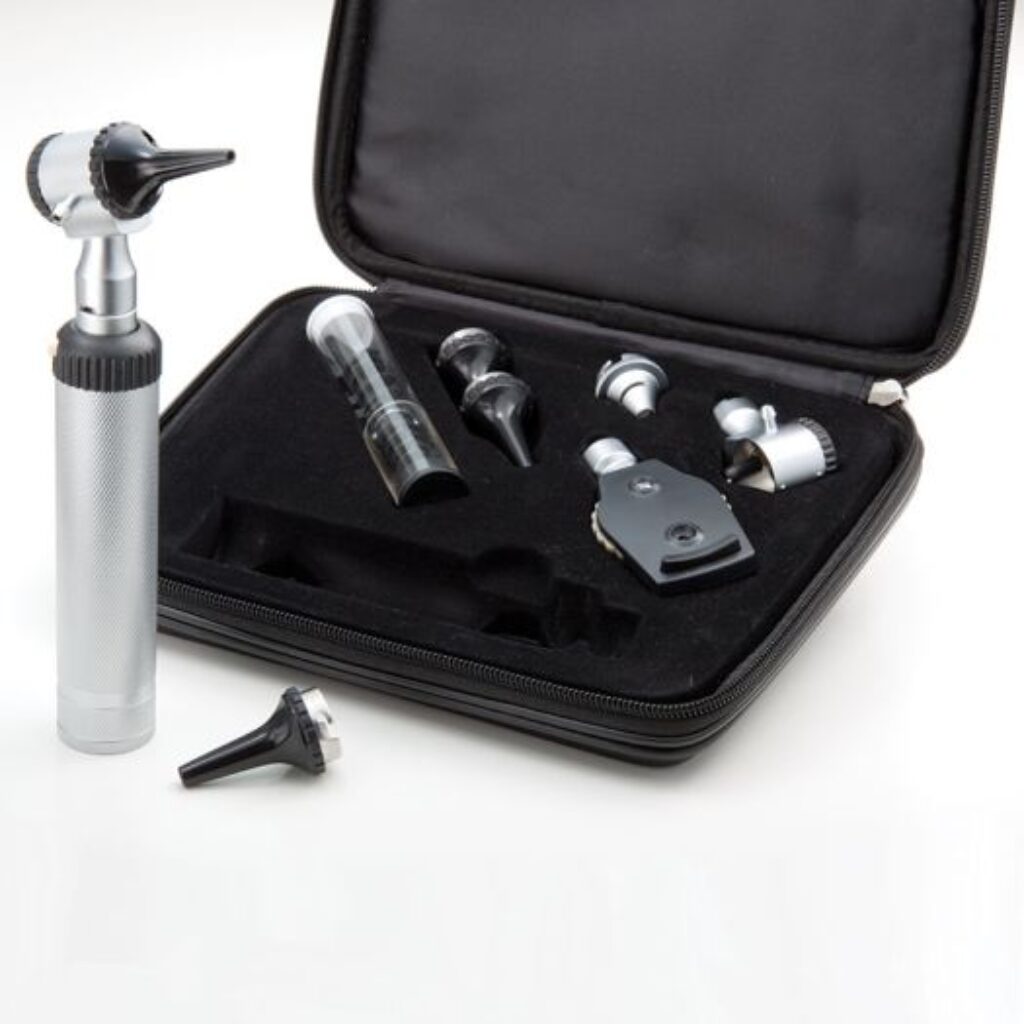 American Diagnostic Otoscope Ophthalmoscope Diagnostic Set 2.5V, Standard, 20 oz Weight