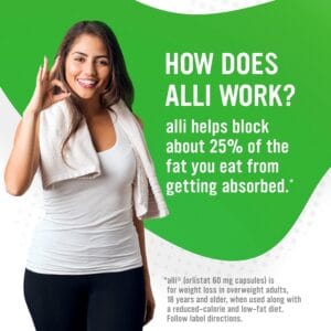 Alli, Alli Weight Loss Refill Pack, 120 Capsules