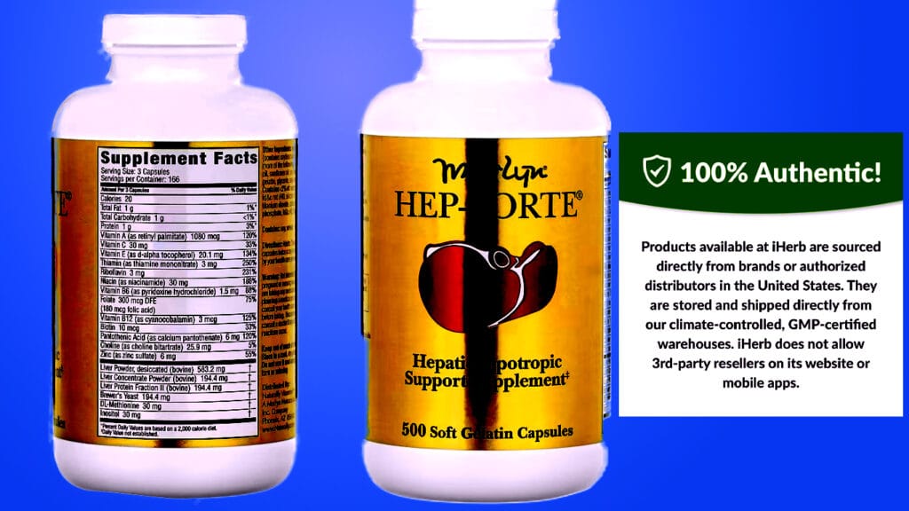Naturally Vitamins, Hep-Forte, 500 Softgels