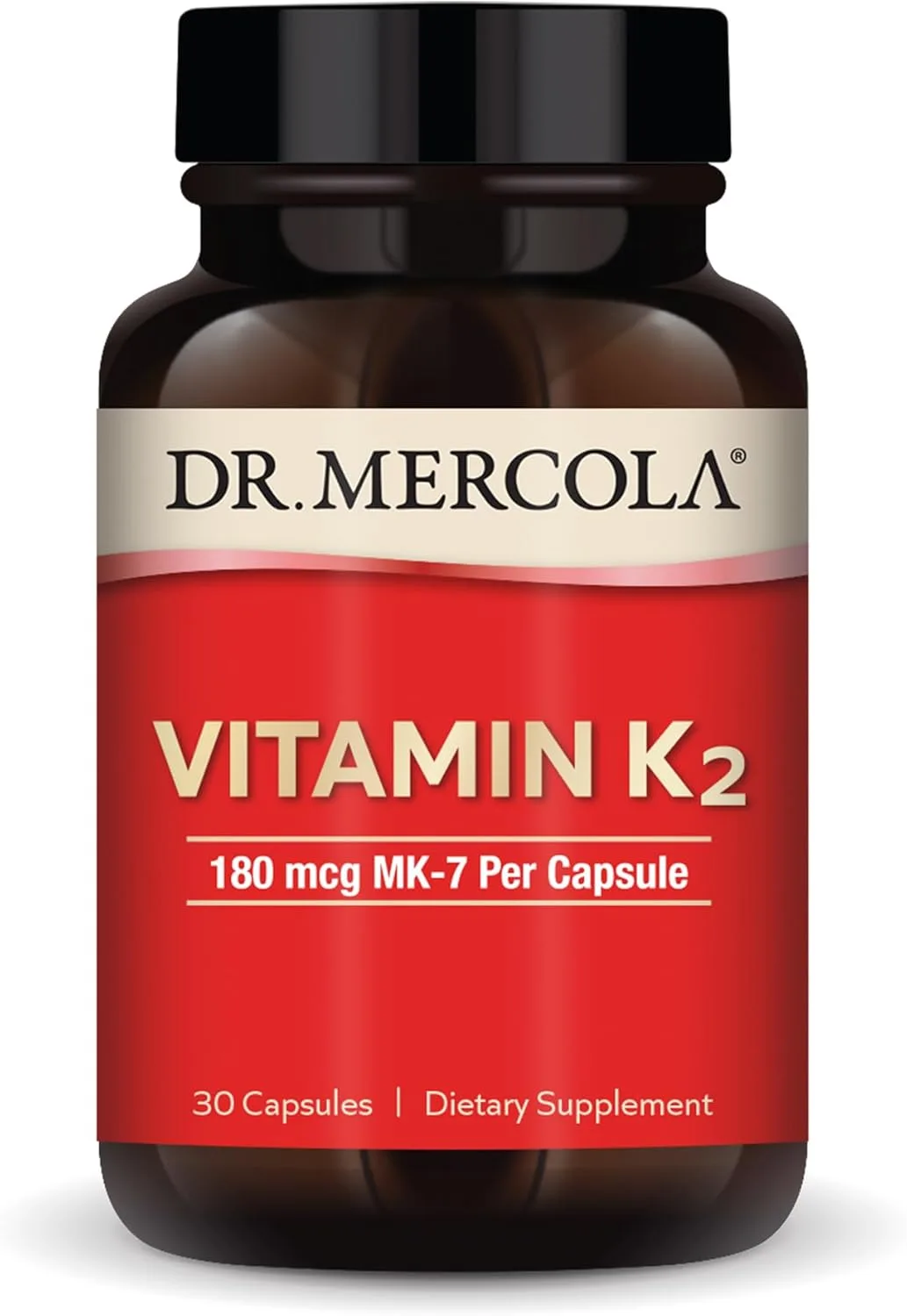 Dr. Mercola Vitamin K2, 30 Servings (30 Capsules) - Image 7