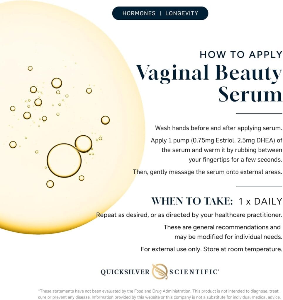 Vaginal Beauty Serum
by Quicksilver Scientific