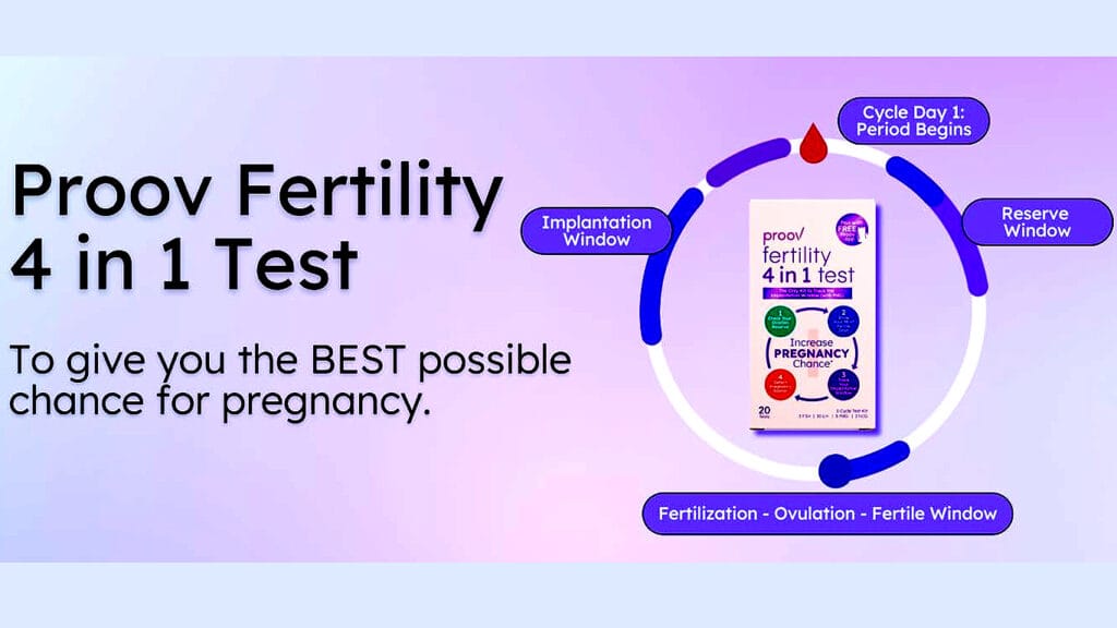 Sexual Health Test Kit Proov 4 in 1