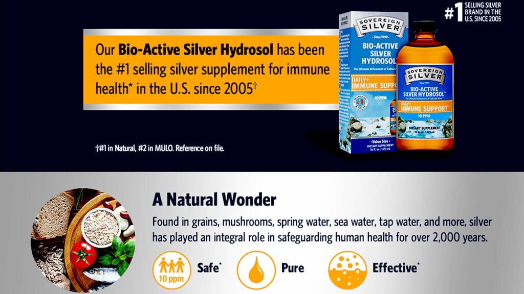 Bio-Active Silver Hydrosol