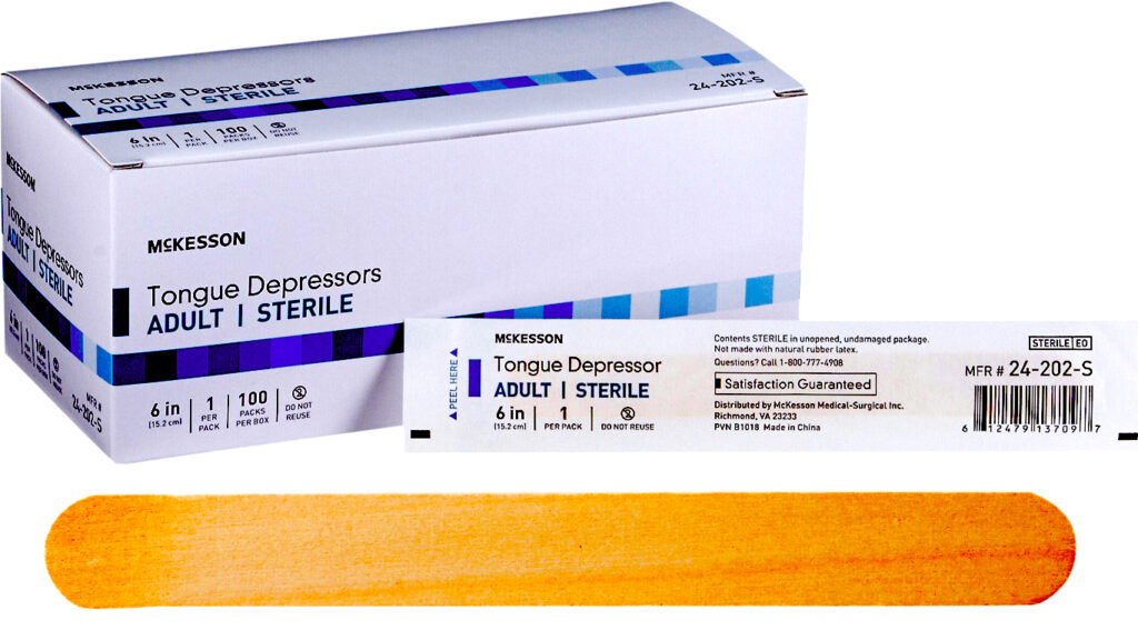 McKesson Sterile Tongue Depressors