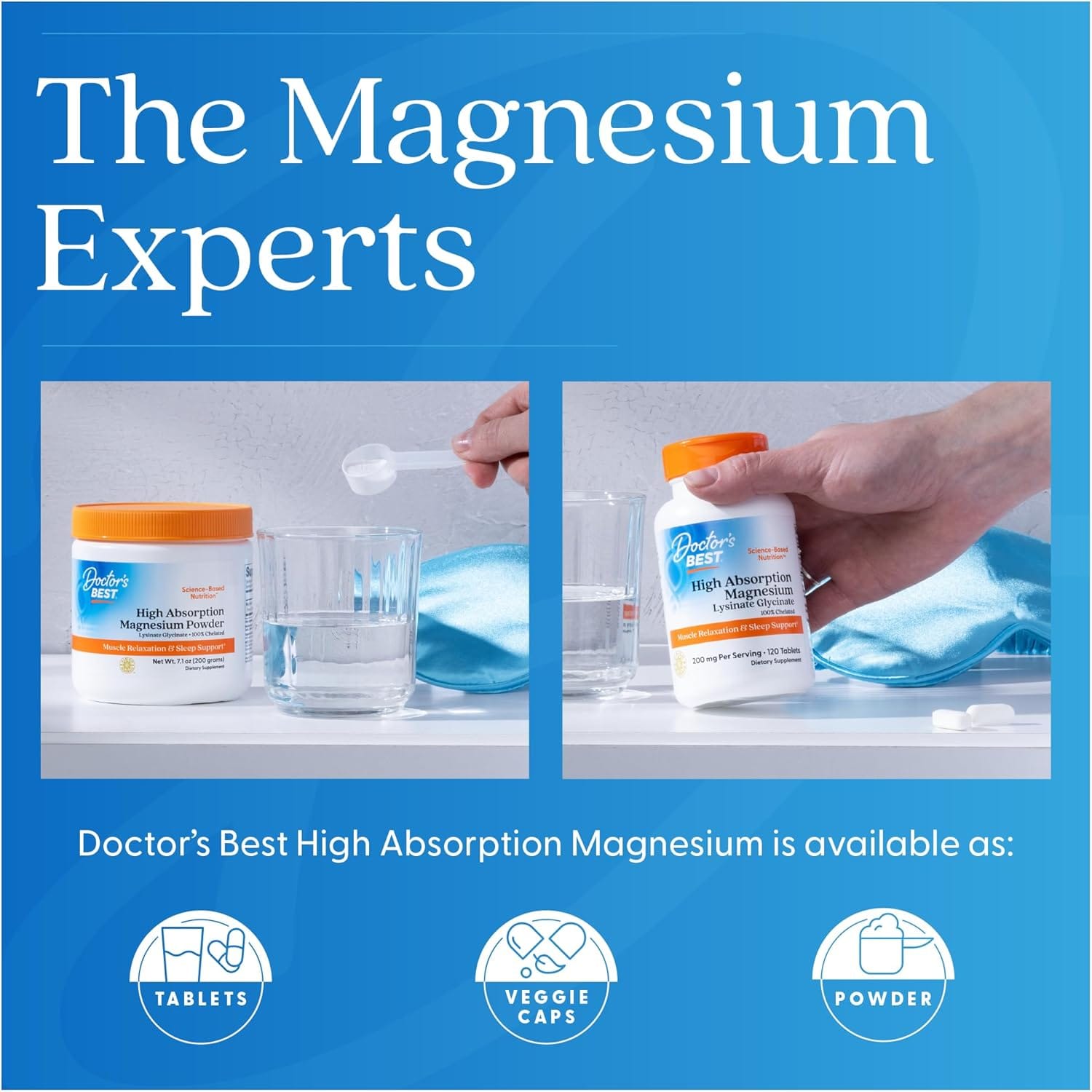 Doctor’s Best High Absorption Magnesium Glycinate Lysinate Supplement 8 Doctor’s Best High Absorption Magnesium Glycinate Lysinate Supplement - Image 8