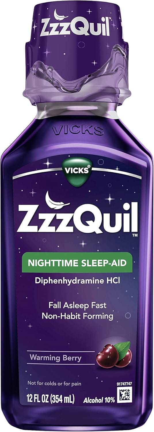 Diphenhydramine HCl Nighttime Sleep Aid Liquid 2 Diphenhydramine HCl Nighttime Sleep Aid Liquid - Image 2