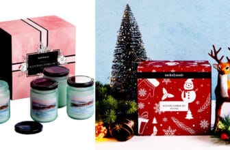 Christmas Holidays Gift Seasonal Scented Candle Set