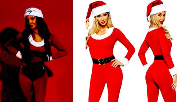 Santa Baby Jumpsuit Women's Sexy Costume