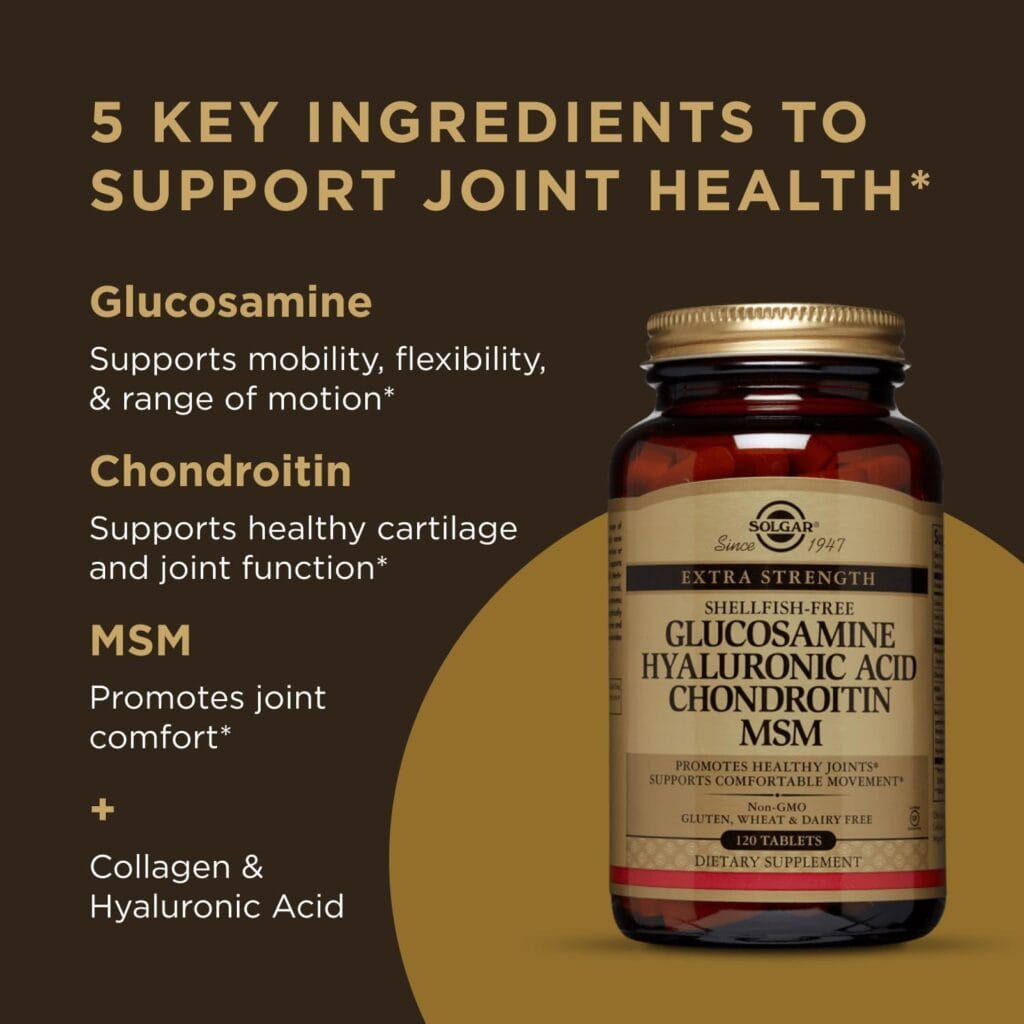 Glucosamine Hyaluronic Acid Chondroitin Msm