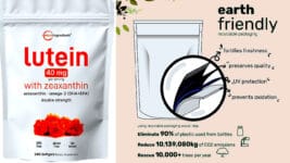 Micro Ingredients Lutein & Zeaxanthin 40mg Softgels