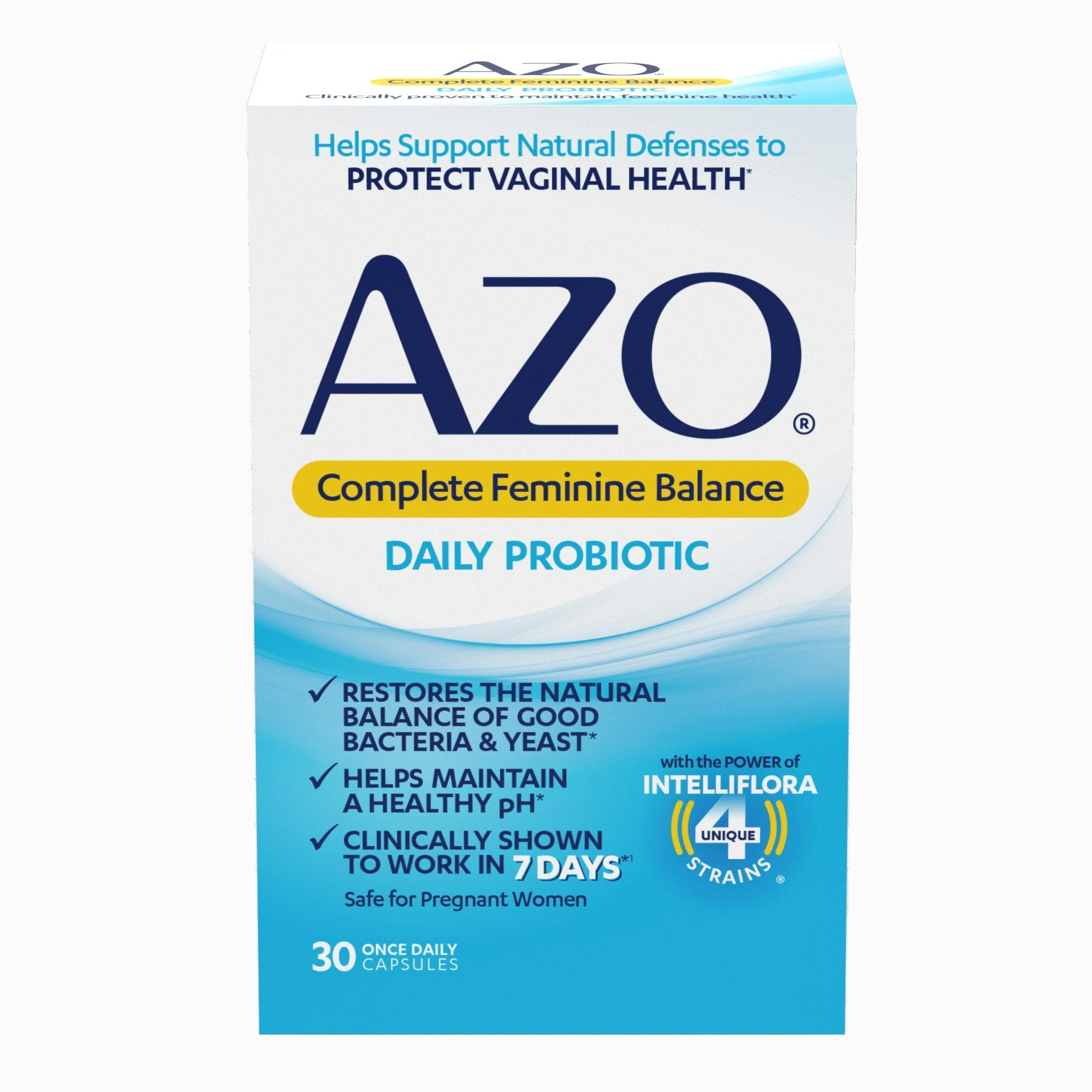 i-Health Inc AZO Complete Feminine Balance Daily Probiotic Capsules (24/CS) - Image 4
