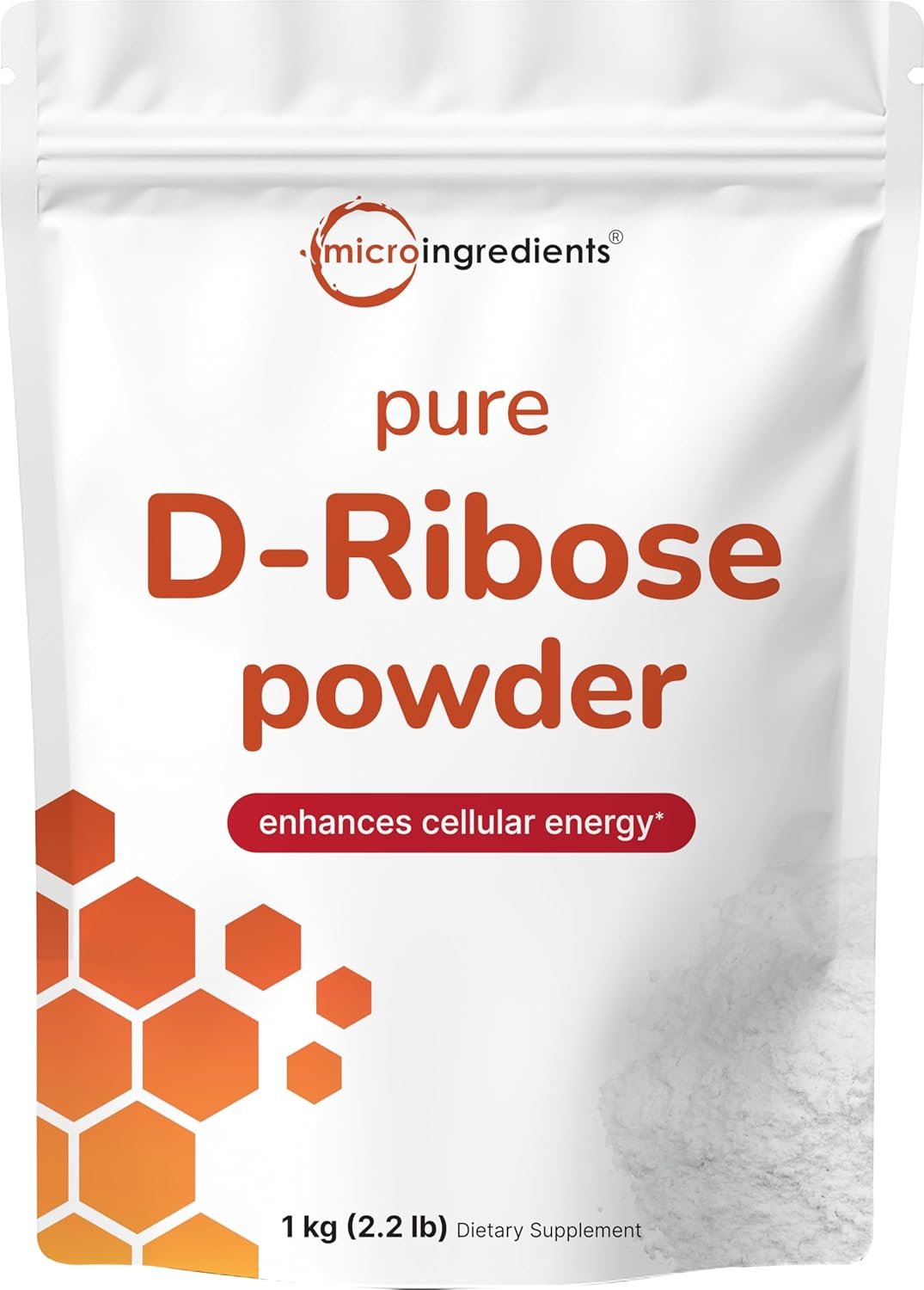 Pure D Ribose Powder, 1 KG (2.2 Pound & 200 Servings - Image 4