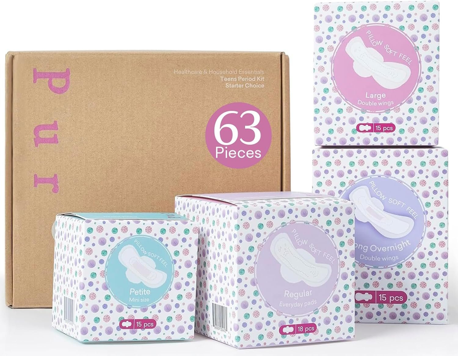 PurComfy Teens First Period Starter Kit - Image 3