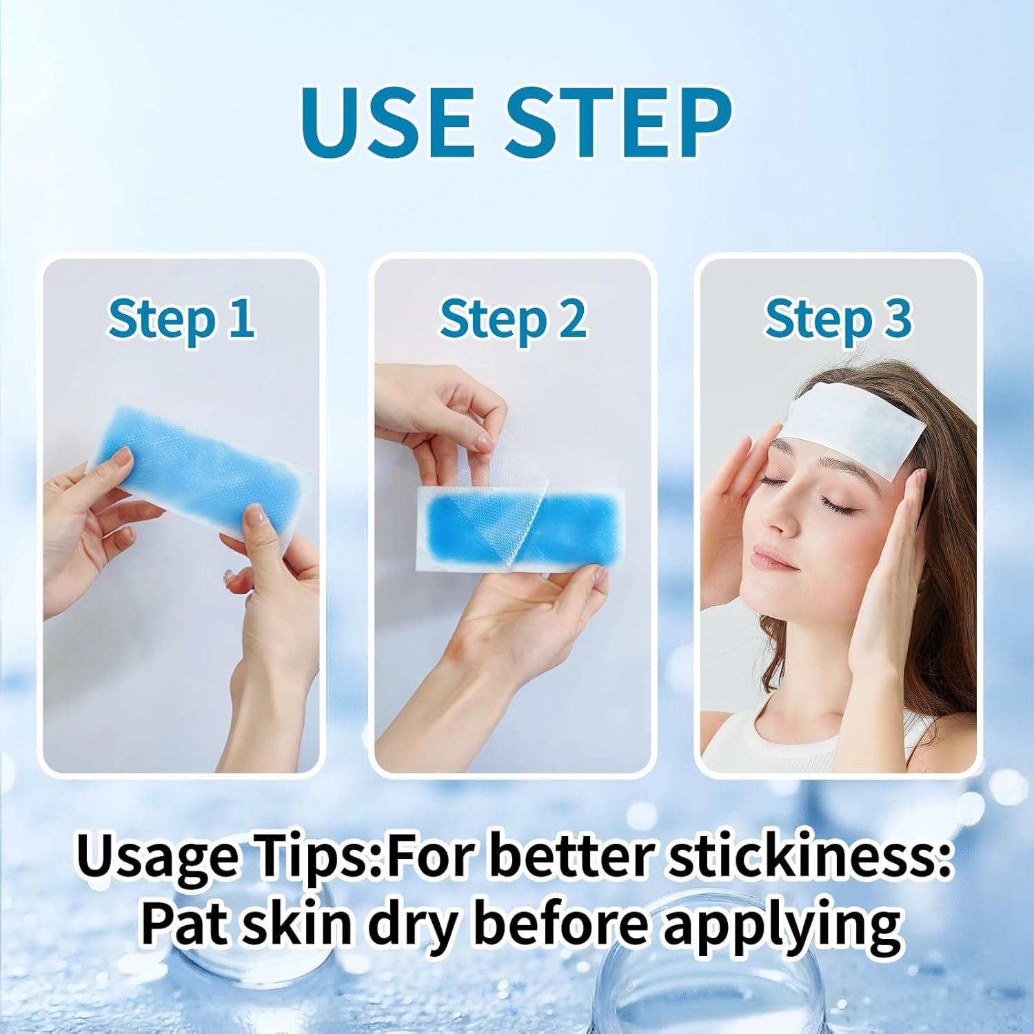 10 Sheets Instant Cooling Patches