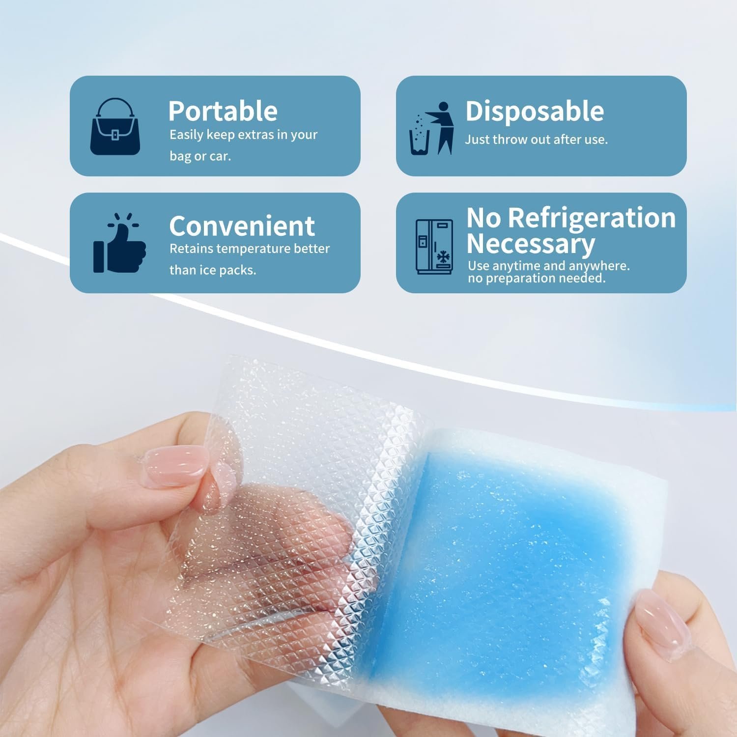 10 Sheets Instant Cooling Patches for Outdoor Activities - Image 6