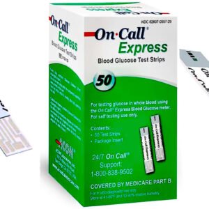 Acon On Call Express Blood Glucose Test Strips