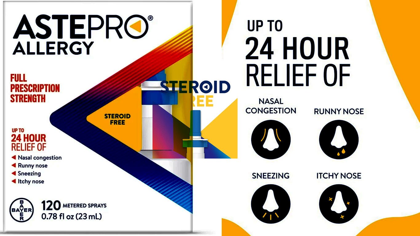 Bayer Astepro Allergy Antihistamine Nasal Spray