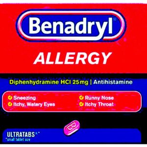 Benadryl, Allergy Plus Congestion Ultra, 24 Tabs