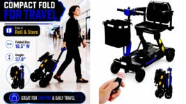 Ecomobi 15-45 Miles Folding Mobility Scooter