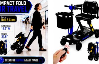 Ecomobi 15-45 Miles Folding Mobility Scooter