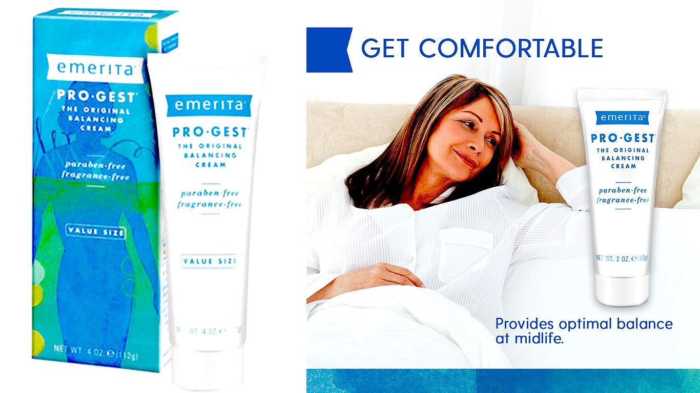 Emerita, Pro-Gest Cream, 4 Oz