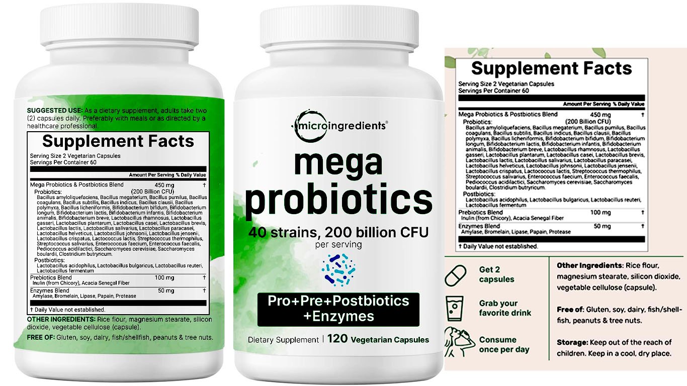 Micro Ingredients Probiotics 200