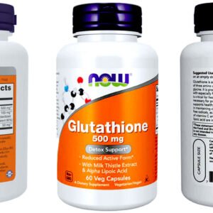 Now Foods, Glutathione, 500 mg, 60 Vcaps
