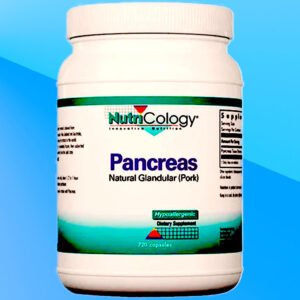 Nutricology/ Allergy Research Group, Pancreas Pork, 720 Capsules