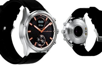 Pininfarina by Globics Sintesi Sport Hybrid Smartwatch (44mm) Luna Steel