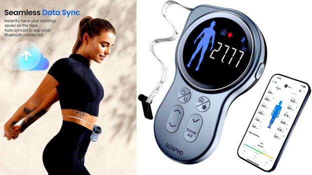 RENPHO Smart Tape Measure with Large Display