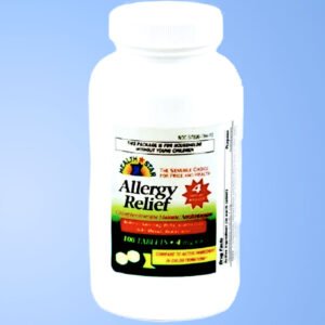 Sunmark, Allergy Relief McKesson Brand 4 mg Strength Tablet 100 per Bottle, 100 Tablets