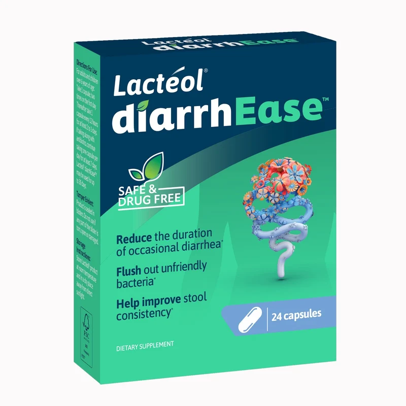 i-Health Inc Lactéol diarrhEase Digestive Postbiotic Dietary Supplement - Image 4