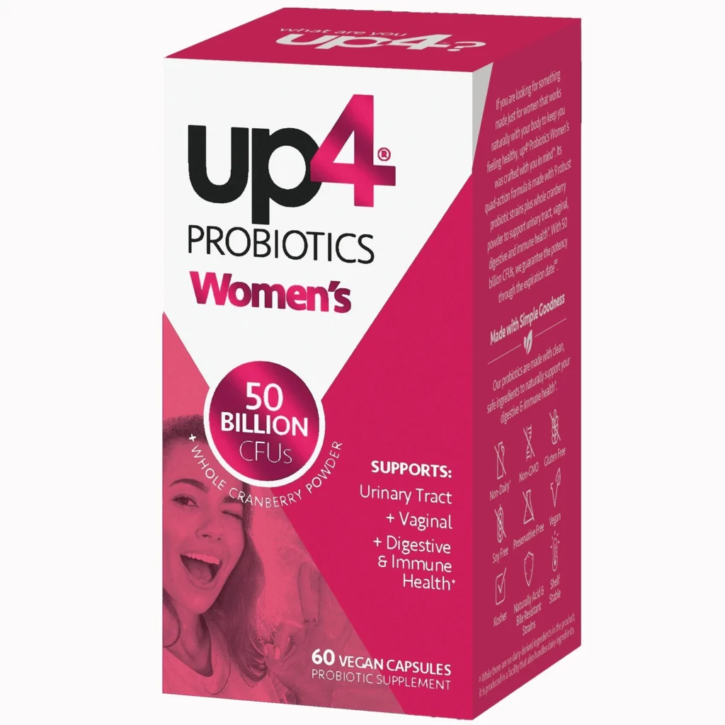 i-Health Inc up4 Probiotics Women's Urinary Tract + Vaginal + Digestive + Immune Support (24/CS)