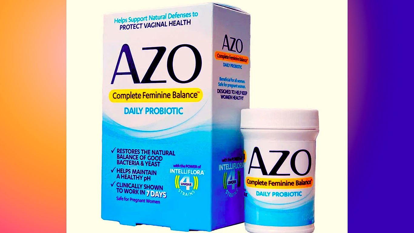 i-Health Inc AZO Complete Feminine Balance Daily Probiotic Capsules (24/CS)
