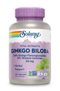 Ginkgo Biloba Leaf Extract 60mg