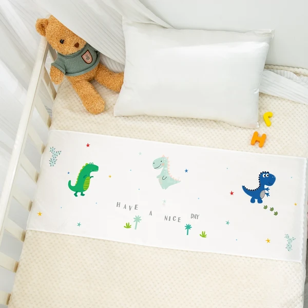 23mm 100% Mulberry Silk Baby Crib Sleeve for Bassinets - Image 5