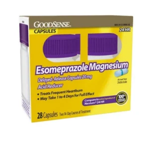 Good Sense, Esomeprazole Magnesium, 20 Mg, 28 Tabs