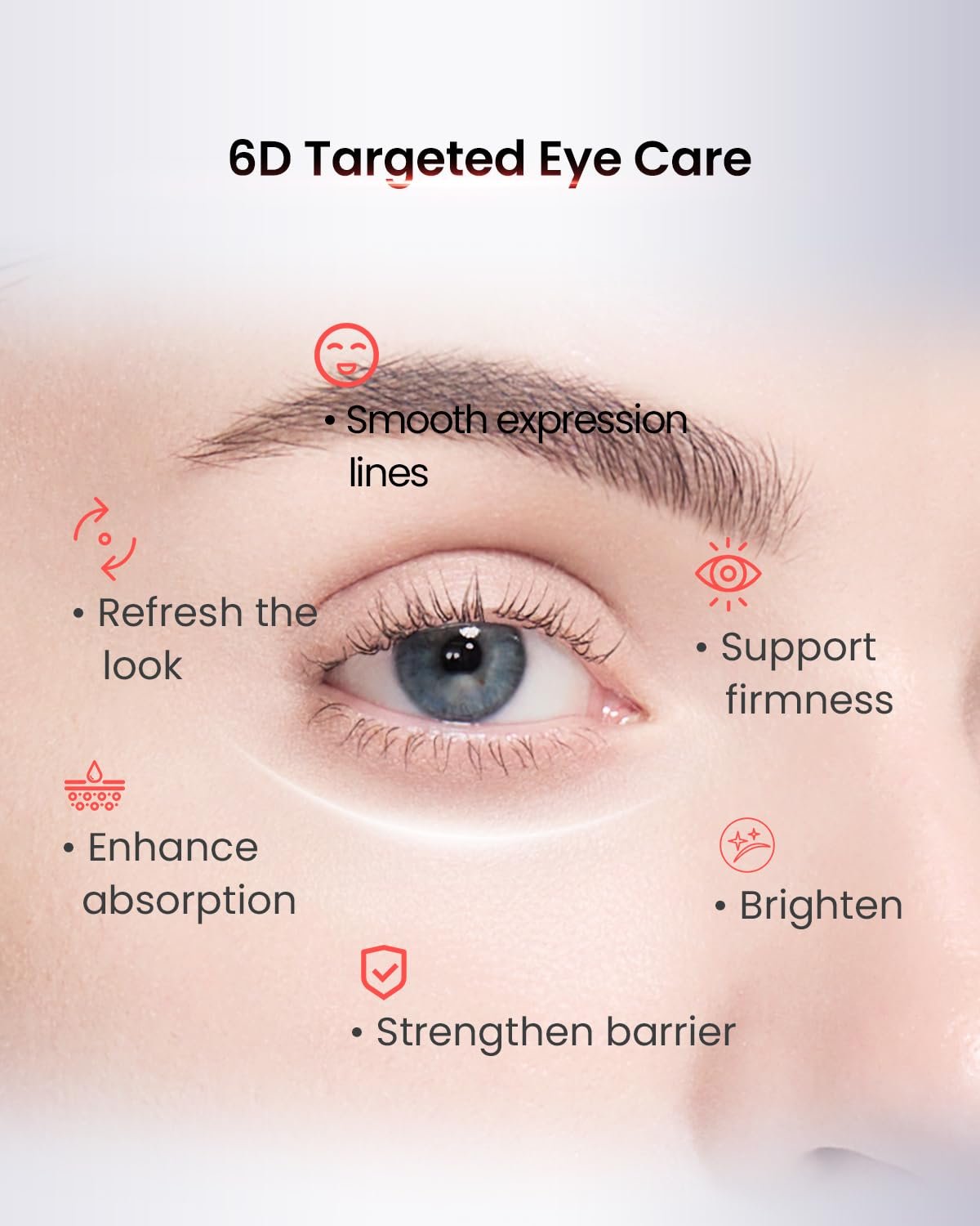 AMIRO PDRN Red Light Therapy Eye Cream with Built-In Microcurrent Massager - Image 8