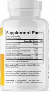 DR. EMIL NUTRITION Total Gut Complex, 60 Capsules Prebiotic, Probiotic, and Postbiotic Formula to Support Digestive Health, Bloating, and Gut Balance, Soy-Free